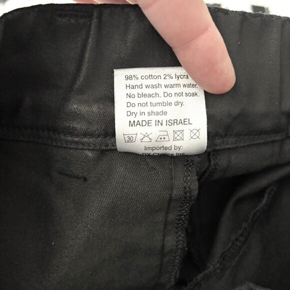 Bevy Flog Black Dafna Pull-On Pants with Pockets Women’s Size 24 - Picture 10 of 10